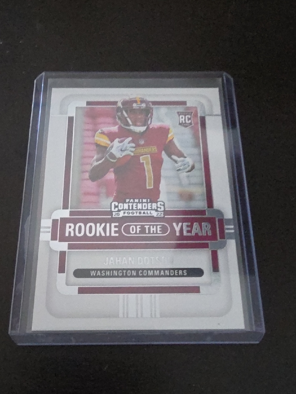 Johan Dotson Panini Contenders Rookie Card - 2022